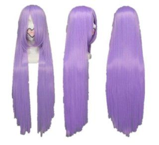 Azrael Black Butler Purple Long Straight Costume Wig Costume Wigs  Hair Replacement Wigs  Beauty