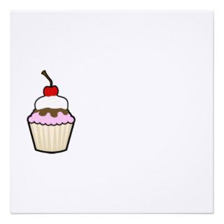 Cupcake Personalized Invitation