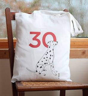 *thirty spots* dalmatian dog bag by bird