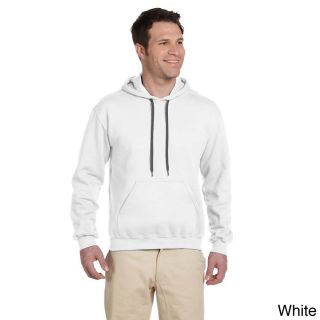Gildan Gildan Mens Premium Cotton 9 ounce Ringspun Hooded Sweatshirt White Size XXL