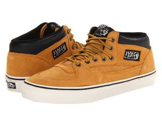 Vans Half Cab Suede/Tan) Skate Shoes (Yellow)