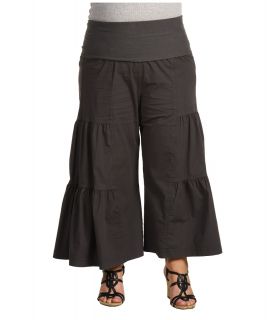 XCVI Plus Size Plus Size Cropped Palazzo Womens Casual Pants (Multi)