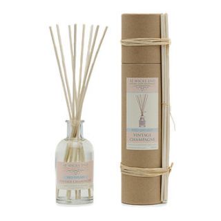 vintage champagne natural reed diffuser by at wicks end