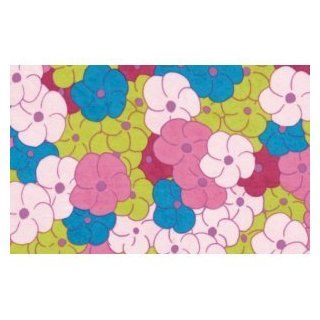 Melissa White Fairlyte Garden Fabric   Blossom Swirl   Vibrant Fabric