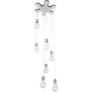 ET2 Lighting ET2 E22697 18PC Polished Chrome Edison 7 Light Pendant