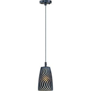 ET2 Lighting ET2 E93041 51BZ Bronze Carte 1 Light Pendant