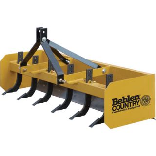 HawkLine by Behlen Country Heavy-Duty Box Blade — Category 1, 6-ft. Working Width, Model# BB72HD  Category 1 Blades   Scrapers