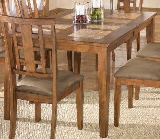 Shop Tucker Rectangular Dining Room Tile Top Extention Table at the  Furniture Store