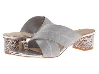 Donald J Pliner Mara Womens 1 2 inch heel Shoes (Silver)