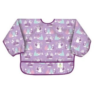 Bumkins Disney Baby Disney Princess Waterproof Sleeved Baby Bib   Purple