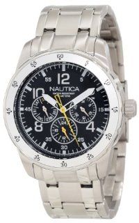Nautica Men's N14644G Windseeker Classic Analog Enamel Bezel Watch Watches