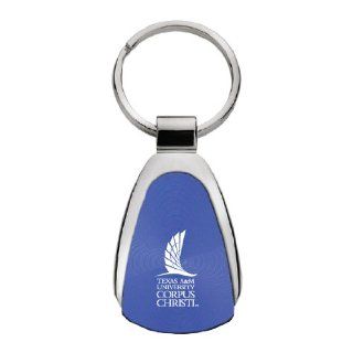 Texas A&M University Corpus Christi   Teardrop Keychain   Blue  Sports Fan Keychains  Sports & Outdoors