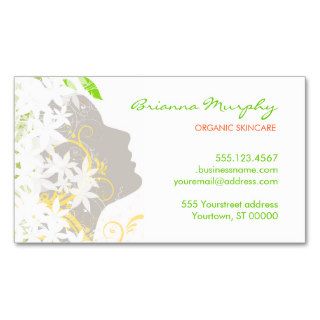 Organic Cosmetologist  Appointment Business Card
