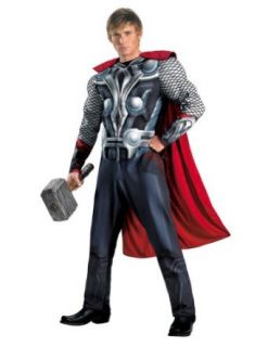 Adult Costume Thor Classic Muscle Adult Costume 50 52 Halloween Costume Clothing