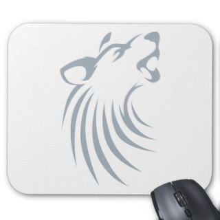 Custom Barking Dog Logo Mousepads