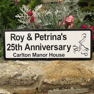 personalised party sign by england signs