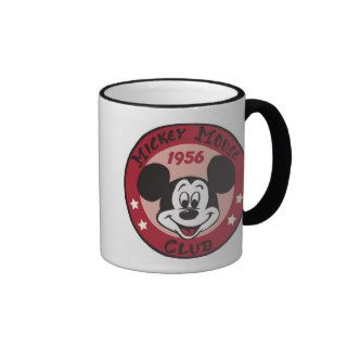 Mickey Mouse Club 1956 logo design Mugs