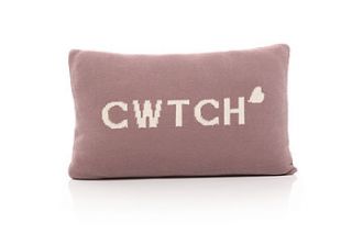 cwtch cushion by shruti designs