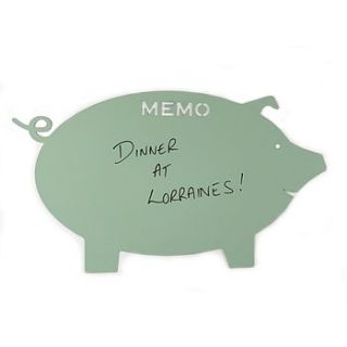 magnetic pig memo board by the metal house