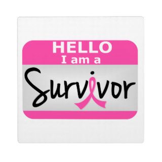Breast Cancer Survivor 24.png Photo Plaques