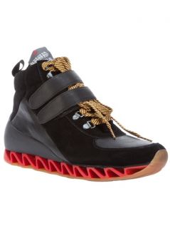 Camper Together X Bernhard Willhelm Contrast Hi top Sneaker