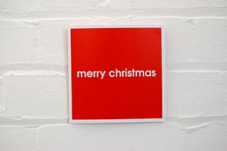 'merry christmas' modern christmas card by jollysmith