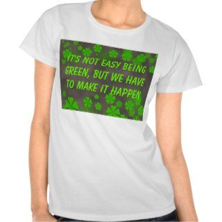 being green womens shirt