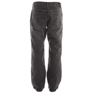 Prana Axiom Flannel Lined Jeans Dark Grey Wash