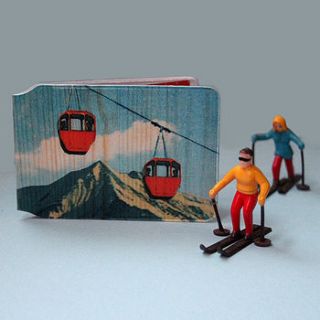cable cars travel card holder by madame chalet