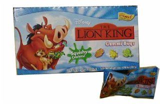 Lion King Gummy Bugs Snacks (24 count)  Gummy Candy  Grocery & Gourmet Food
