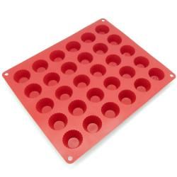 Freshware 30 cavity Silicone Chocolate, Candy, and Peanut Butter Cup Mold Freshware Silicone Bakeware