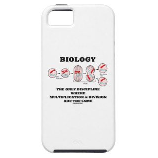 Biology Only Discipline Multiplication Division iPhone 5 Covers