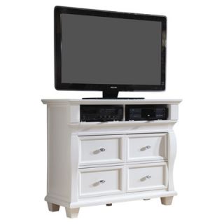 Najarian Furniture Monaco 4 Drawer Media Chest