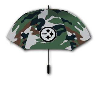 NFL Pittsburgh Steelers Camouflage Golf Umbrella, 60 Inch  Sports Fan Golf Umbrellas  Sports & Outdoors