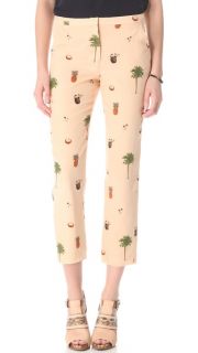 Nonoo Botanical Print Trousers