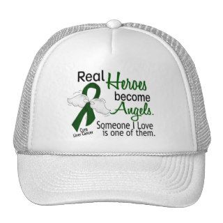 Heroes Become Angels Liver Cancer Trucker Hat
