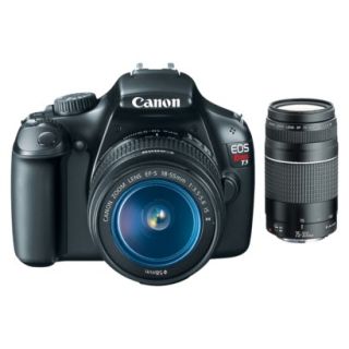 Canon EOS Rebel T3 12MP DSLR Camera with 75 300m