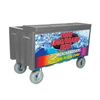 Gray Extra Large Super Arctic 080 Mobile 456 qt. Cooler with Wheels  