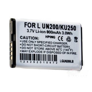 Li Ion Replacement Battery for LG UN200 / KU250 / LG200 Cell Phones & Accessories