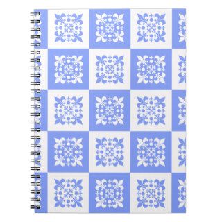 Blue Abstract design Notebook