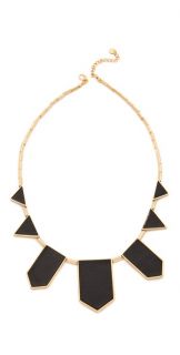 House of Harlow 1960 Station Leather Necklace