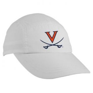 NCAA Virginia Cavaliers Race Hat, White  Sports Fan Baseball Caps  Clothing