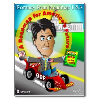 Romney Ryan Roadmap Post Card