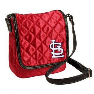 MLB St. Louis Cardinals Quilted Purse, Classic Red  Sports Fan Bags  Sports & Outdoors