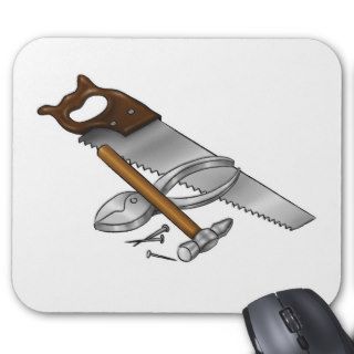 Carpentry Tools Mousepads