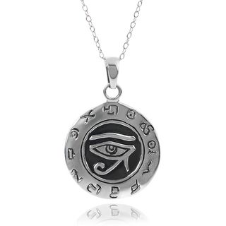Tressa Collection Sterling Silver Eye of Horus Necklace Tressa Collection Sterling Silver Necklaces