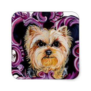 Yorkshire Terrier Square Sticker