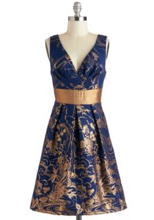 Eva Franco Gilded Paradise Dress  Mod Retro Vintage Dresses