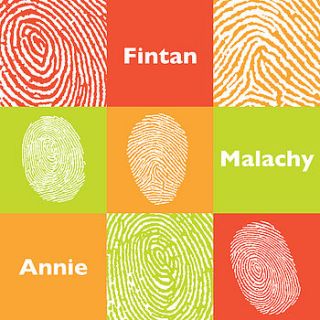 personalised fingerprint art by fingerprint art