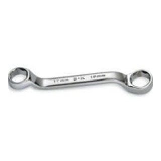 SK Hand Tool 87788S 6 Point Short Deep Box End Wrench, 18 x 20mm, Full Polished Finish    